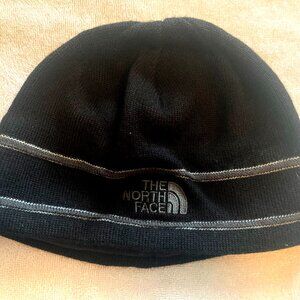 Northface Black and Silver Beanie New WOT Unisex One Size